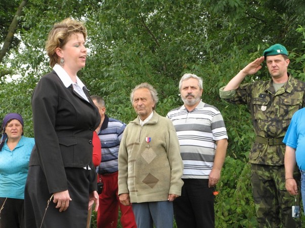 2011-06-29 Koršilov, pietní akt u hrobu rak.-uher. vojáků (3)